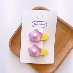 Juwas Cute Flower Hair Clips