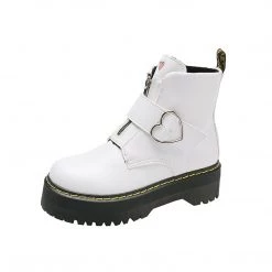 Juwas Sweet Heart High Platform Ankle Boots NEW ARRIVAL