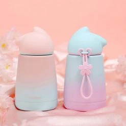 Juwas.com Online Store Cute Cat Vacuum Flask