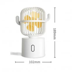 Juwas Hope Cactus Auto-Rotation Mini Fan