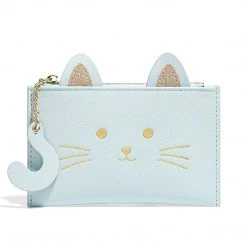 Juwas NEW ARRIVAL Cute Cat Credit Card Holder Wallet