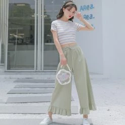 Juwas Earth Tone Capri Square Pants NEW ARRIVAL