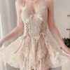 Juwas Elegant Fairy Lace One-Piece Swimsuit NEW ARRIVAL