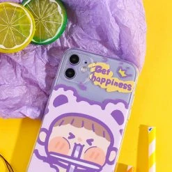 Juwas Kawaii “Get Happiness” Sheep Baby IPhone Case
