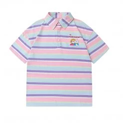 Juwas NEW ARRIVAL Candy Color Cotton Loose T-shirt