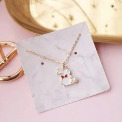 Juwas Cute Rabbit Pendant Chain Necklace NEW ARRIVAL