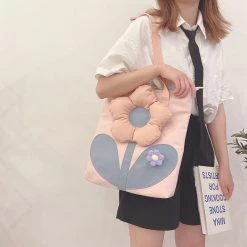 Juwas Cute Flower Tote Bag NEW ARRIVAL