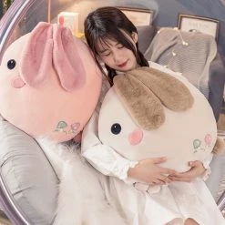 Juwas.com Online Store Kawaii Fat Rabbit Plush Toy Pillow