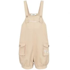 Juwas NEW ARRIVAL Cute Green Monster Shirt And Khaki Jumper