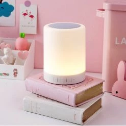 Juwas Bluetooth Speaker With Colorful Night Lamp