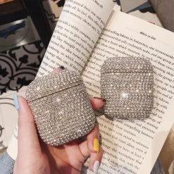 Juwas.com Online Store NEW ARRIVAL Luxurious Diamante Protective Case For Airpods 1 2