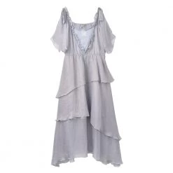 Juwas Princess Gypsy Gray Midi Dress 15 Juwas Princess Gypsy Gray Midi Dress