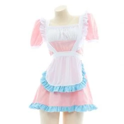 Juwas Pastel Pink Maid Cosplay Dress NEW ARRIVAL