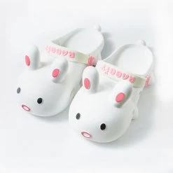 Juwas Rabbit Ears Close Toe Slippers