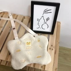 Juwas Toast Tomato Star Plush Crossbody Bag HOME&LIFESTYLE