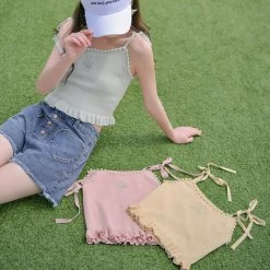 Juwas Cropped Tank Top For Girls NEW ARRIVAL