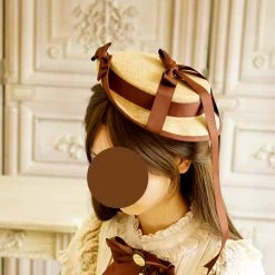 Juwas Vintage Bowknot Billycock Hat