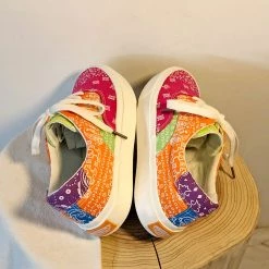 Juwas Ulzzang Colorful Block Sneaker NEW ARRIVAL