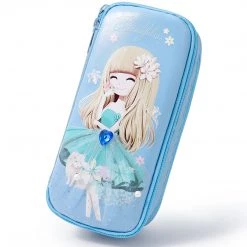 Juwas Happy Girl Printed Pencil Case Pouch NEW ARRIVAL