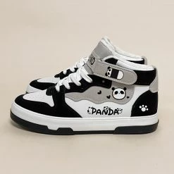 Juwas Panda Platform Inner Fleece Sneakers Shoes 10 Juwas Panda Platform Inner Fleece Sneakers Shoes