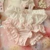 -Juwas Cute Bow Knot Bunny Ruffle Panty