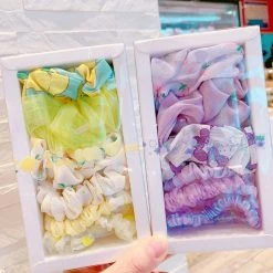 Juwas Sweet Hair Scrunchies Collect Box (6pcs)