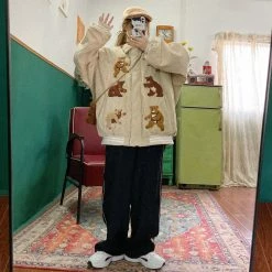 Juwas NEW ARRIVAL Bear Family Winter Jacket