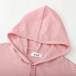 Juwas Cute Cat Tail Drawstring Hooded T-shirt