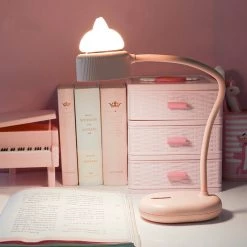 -Juwas NEW ARRIVAL Kawaii Cats Ears Chargeable Table Lamp