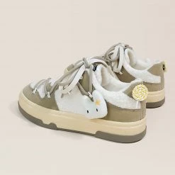 Juwas Rabbit Platform Inner Fleece Sneakers