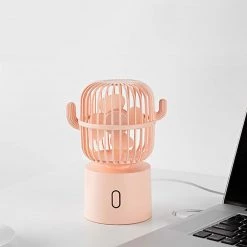 Juwas Hope Cactus Auto-Rotation Mini Fan