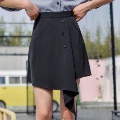 Juwas Kawaii Cross Uniform Set- Polo And Skirt NEW ARRIVAL