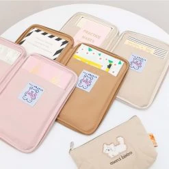 Juwas Fluffy Hushies Zipper Pouch NEW ARRIVAL