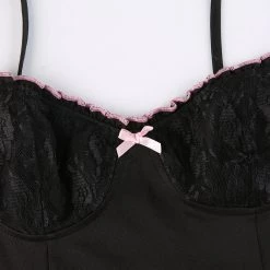 Juwas Lace Babydoll Dress CLOTHING