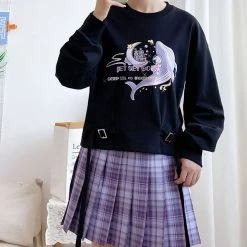 Juwas Dreamy Whale Girl Long Sleeve Sweater NEW ARRIVAL