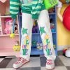 Juwas Harajuku Letters Stars Print Streetwear Pants