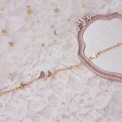Juwas Chic Butterflies Golden Chain Bracelet NEW ARRIVAL