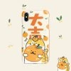 Juwas.com Online Store NEW ARRIVAL Cat Loves Oranges Lucky IPhone Case