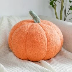Juwas Pumpkin Shaped Throw Pillow