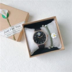 Juwas Ulzzang Daisy Quartz Watch