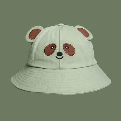 Juwas Cute Bear Bucket Hat CLOTHING