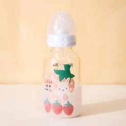 Juwas Bunny And Strawberry Water Baby Bottle NEW ARRIVAL