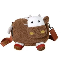 -Juwas NEW ARRIVAL Plush Cow Soft Crossbody Bag