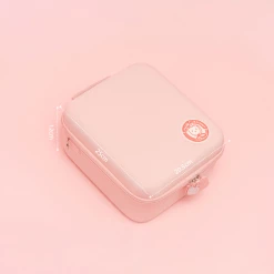 Juwas Kawaii Plug Bunny Pink Nintendo Switch Full Protective Storage Bag