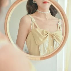 Juwas NEW ARRIVAL Princess Ribbon Chiffon Maxi Dress