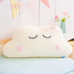 Juwas NEW ARRIVAL Sleeping And Happy Cloud Plush Pillow