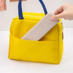 Juwas Yellow Mrs Duck Mini Lunch Bag NEW ARRIVAL