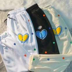 Juwas NEW ARRIVAL Broken Heart Jogger Sweatpants