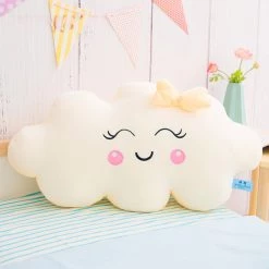 Juwas NEW ARRIVAL Sleeping And Happy Cloud Plush Pillow