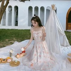 Juwas Summer Rose Bud Sundress NEW ARRIVAL